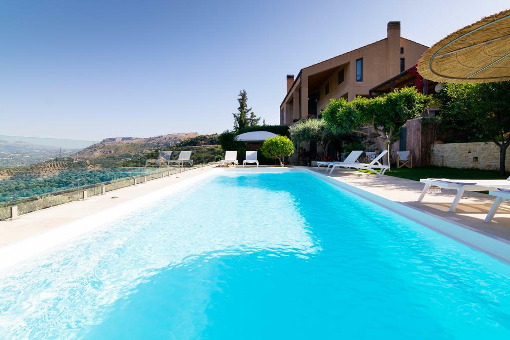 Villa Vollard With Amazing View Pool Heraklion  Exterior photo